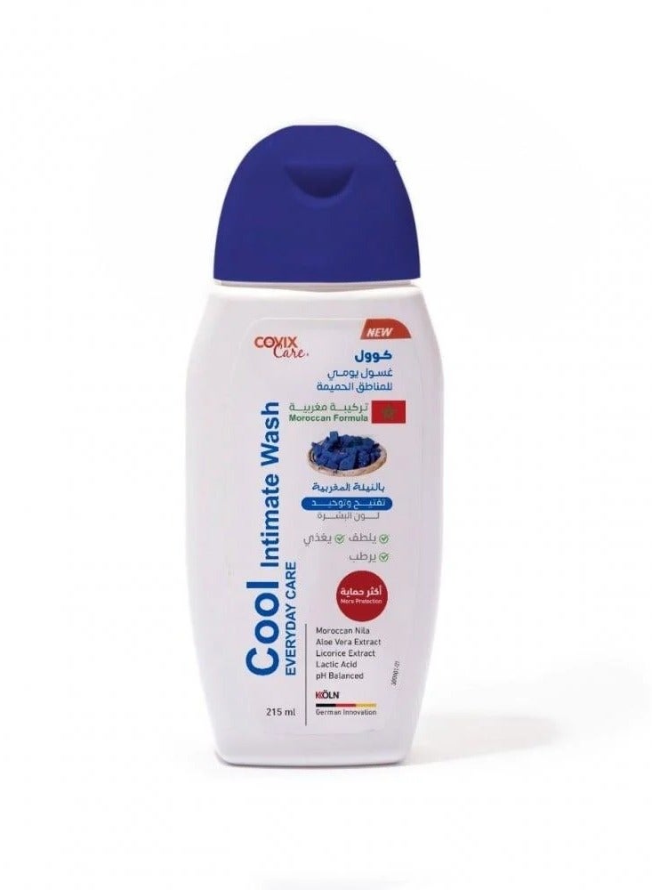 Cool Moroccan Indigo Daily Intimate Care Wash, 215 Ml